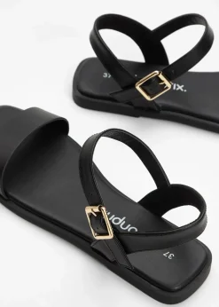 bonprix Sommerschuhe^Sandalen schwarz