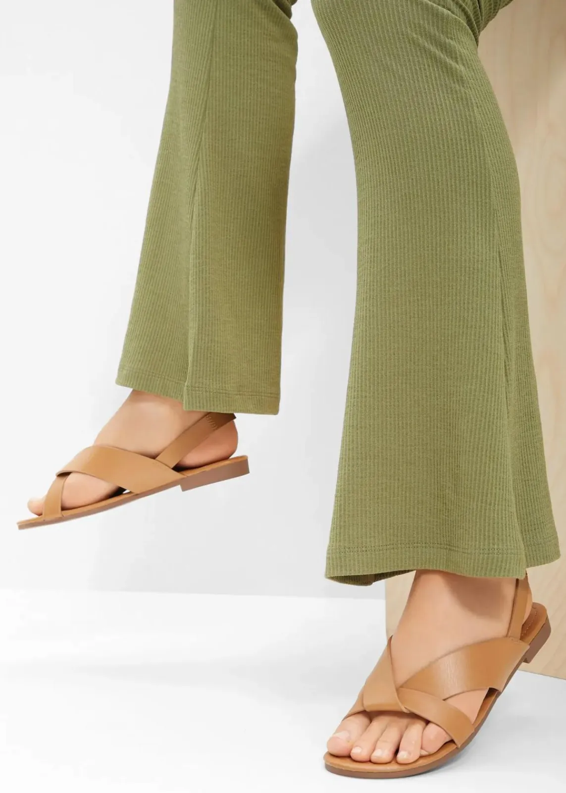 bonprix Schuhe & Accessoires In Spezialgrößen·Schuhe In Übergröße|Sommerschuhe^Sandalen camel