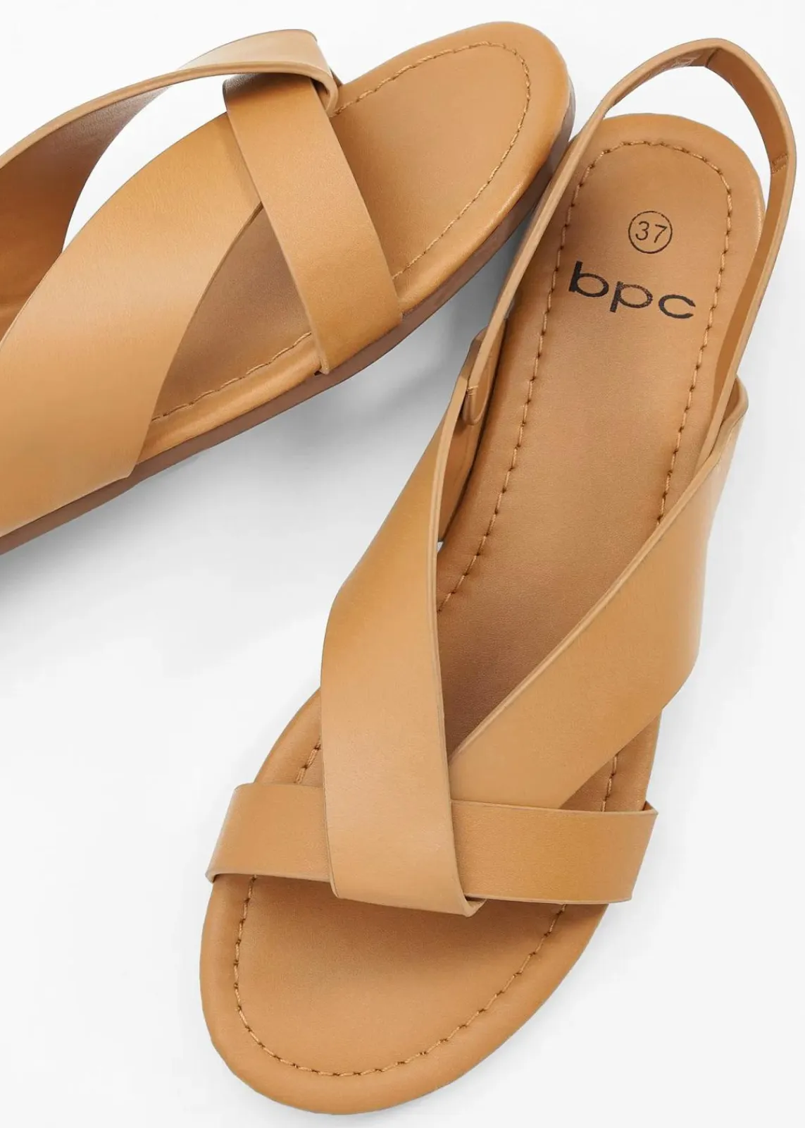 bonprix Schuhe & Accessoires In Spezialgrößen·Schuhe In Übergröße|Sommerschuhe^Sandalen camel