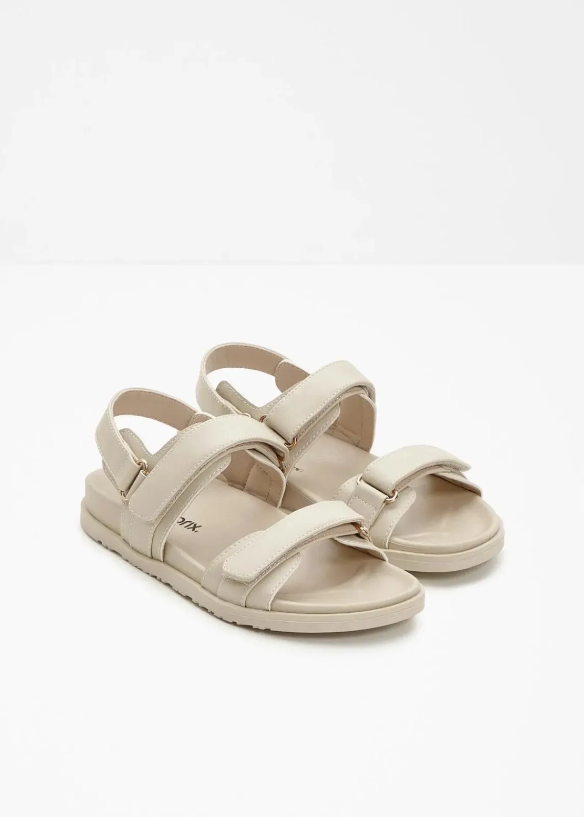 bonprix Sommerschuhe^Sandalen mit leicht geformtem Fußbett hellsand