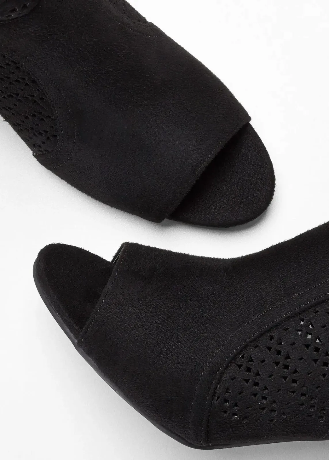 bonprix Sommerschuhe^Sandaletten mit Blockabsatz schwarz