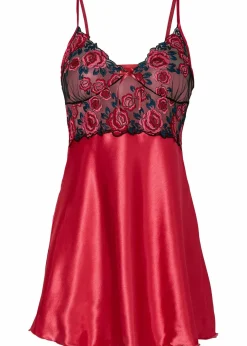 bonprix Corsagen & Negligés|Dessous^Satin Negligé fuchsia
