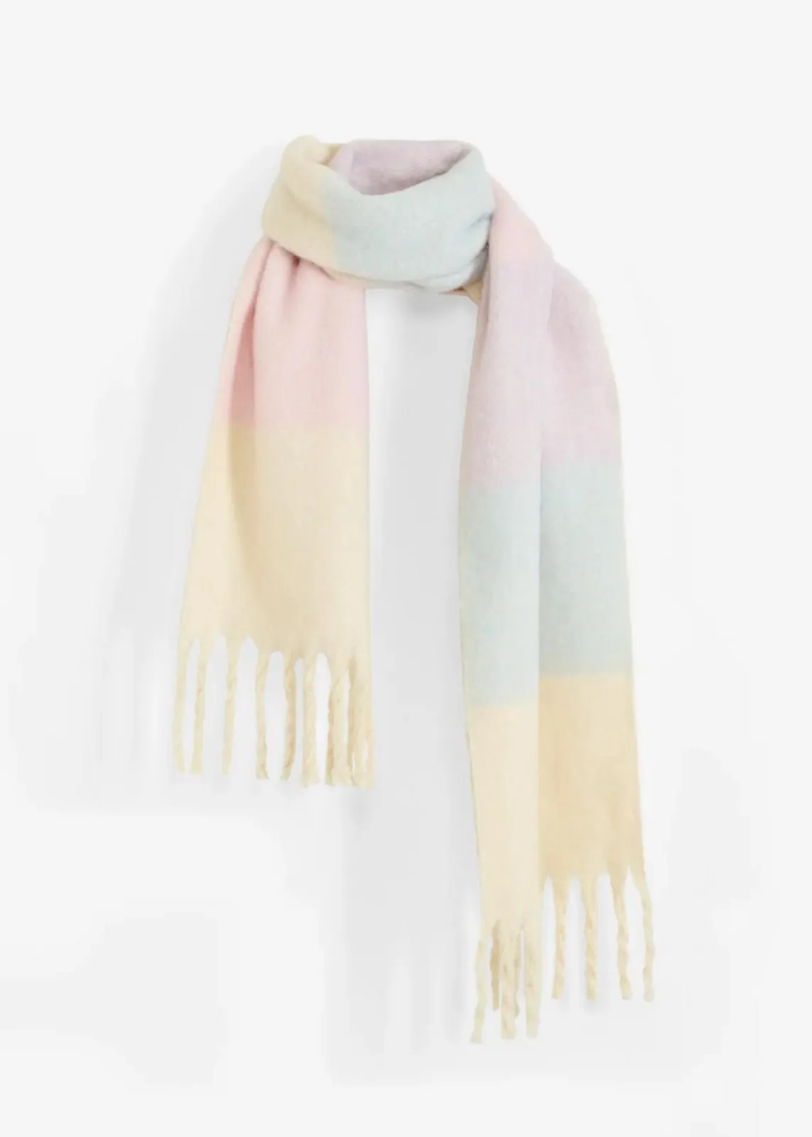 bonprix Schals & Tücher|Schuhe & Accessoires In Spezialgrößen·Tücher & Ponchos^Schal flieder/creme/hellblau/rosa