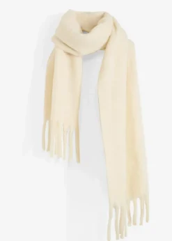 bonprix Schuhe & Accessoires In Spezialgrößen·Tücher & Ponchos|Schals & Tücher^Schal perlweiß