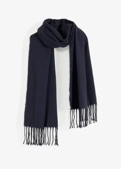 bonprix Schuhe & Accessoires In Spezialgrößen·Tücher & Ponchos|Schals & Tücher^Schal dunkelblau