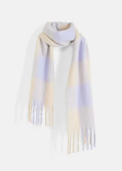 bonprix Nachhaltigere Materialien|Schuhe & Accessoires In Spezialgrößen·Tücher & Ponchos^Schal naturbeige/zartflieder