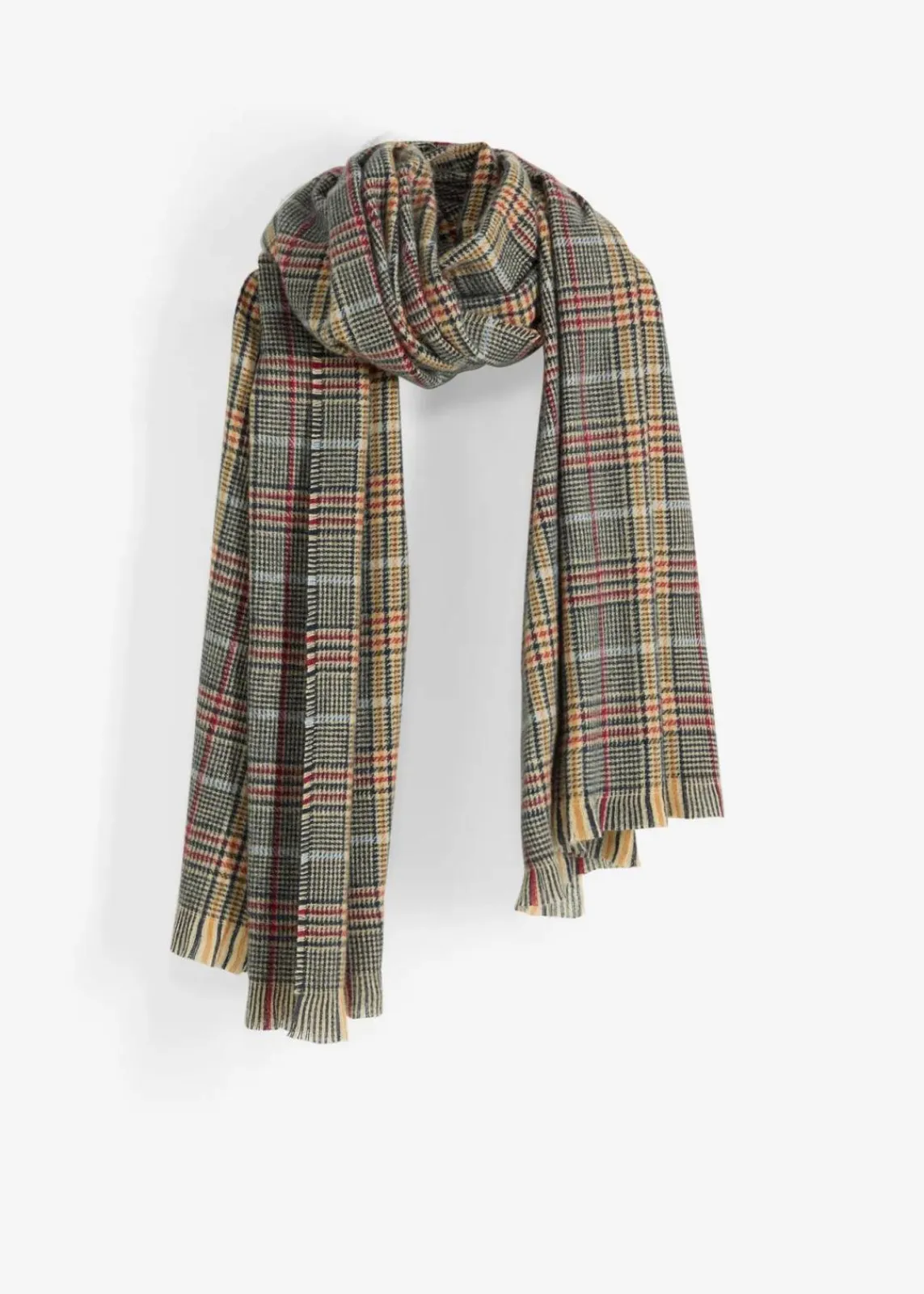 bonprix Schals & Tücher|Schuhe & Accessoires In Spezialgrößen·Tücher & Ponchos^Schal braun kariert