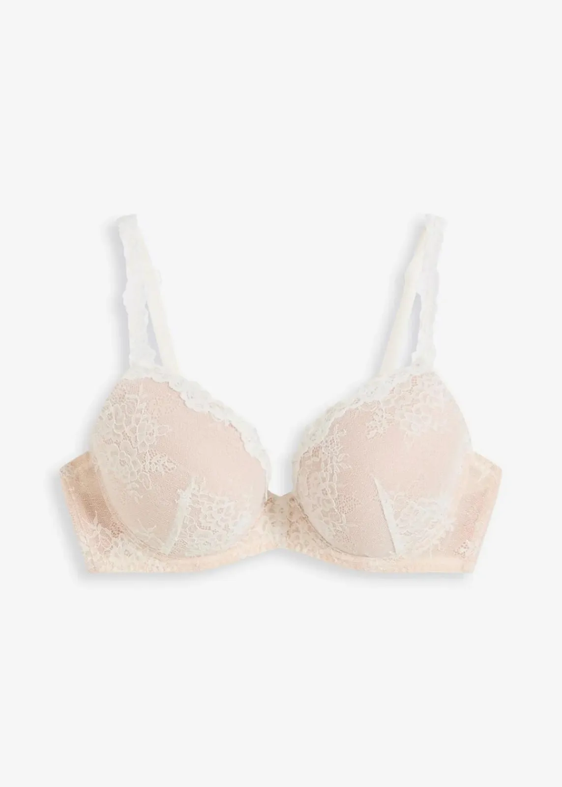 bonprix Wäsche·Dessous|Wäsche·Große Cups D-H^Schalen BH mit Bügel wollweiß