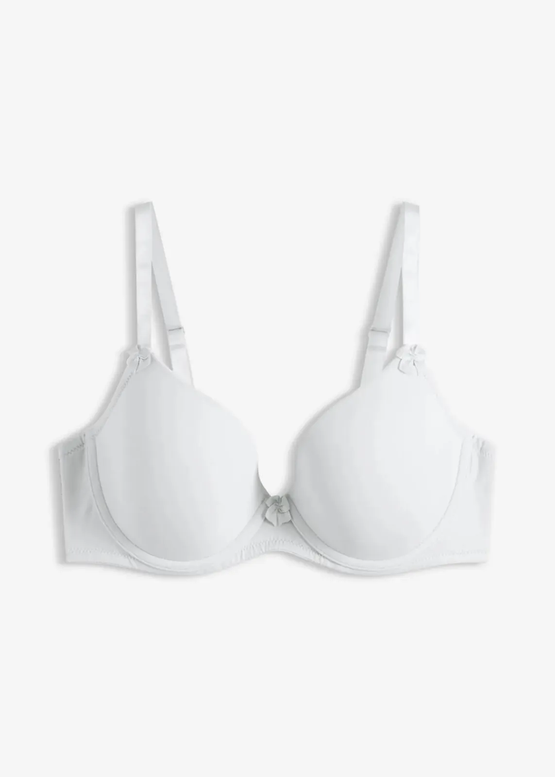 bonprix Wäsche·Basics|Wäsche·Große Cups D-H^Schalen BH mit Bügel cremeblau