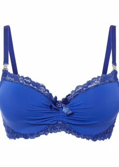 bonprix Große Cups D-H|Bhs^Schalen BH mit Bügel edelsteinblau