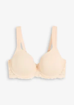 bonprix Wäsche·Dessous|Wäsche·Große Cups D-H^Schalen BH mit Bügel perlbeige