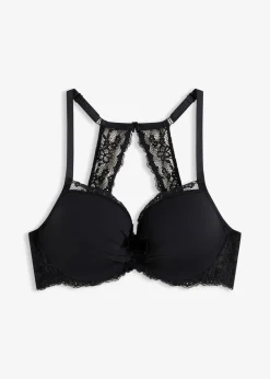 bonprix Wäsche·Dessous|Wäsche·Große Cups D-H^Schalen BH mit Bügel schwarz