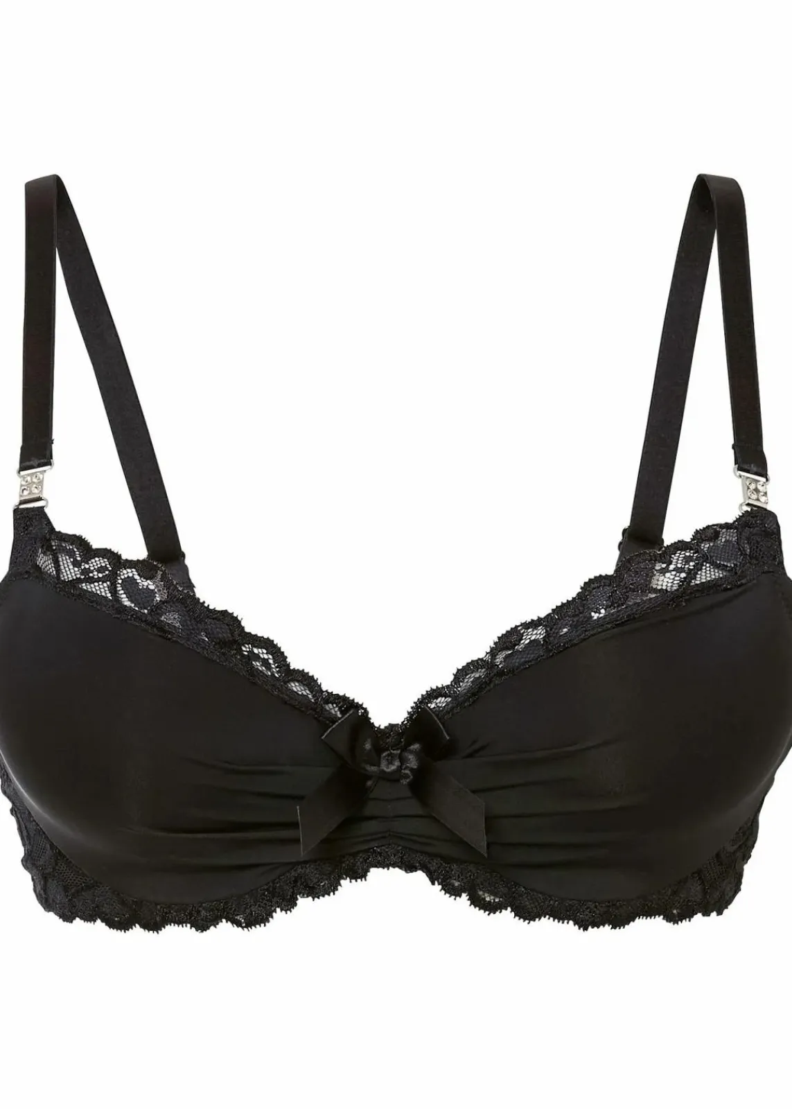 bonprix Wäsche·Dessous|Wäsche·Große Cups D-H^Schalen BH mit Bügel schwarz