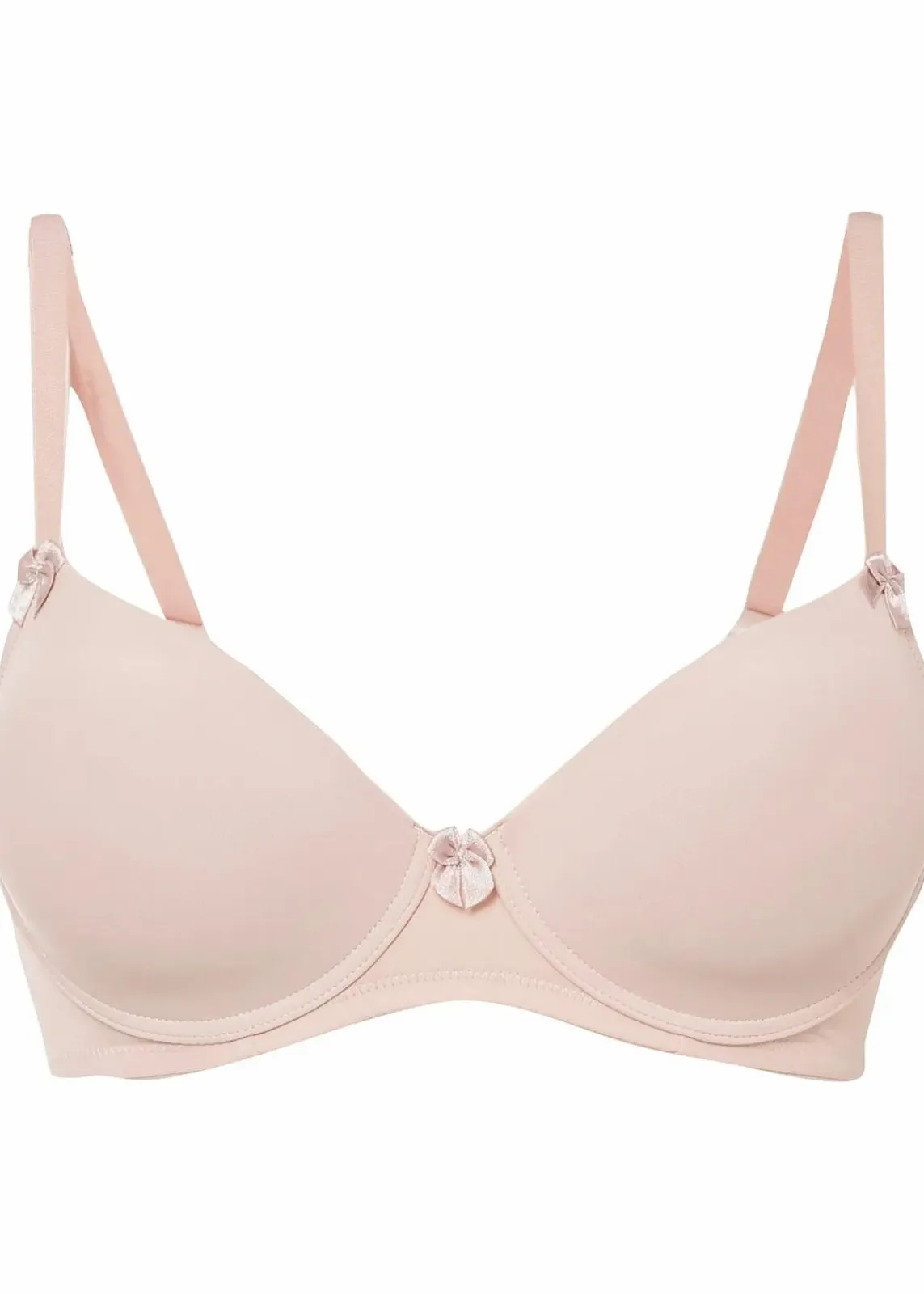 bonprix Große Cups D-H|Nachhaltigere Materialien^Schalen BH mit Bügel mattbeige