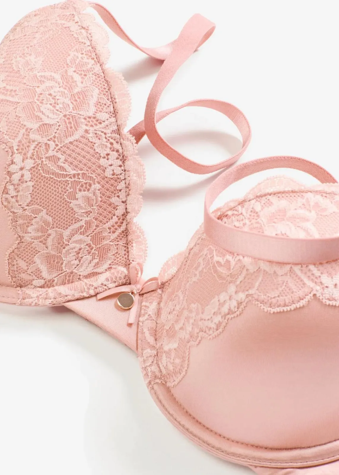 bonprix Große Cups D-H|Bhs^Schalen BH mit Glanzeffekt antikrosa