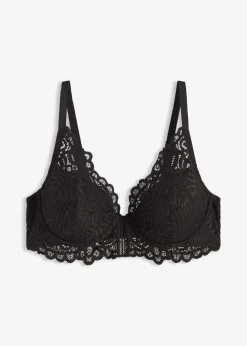 bonprix Große Cups D-H|Wäsche·Bhs^Schalen-BH aus edler Spitze schwarz