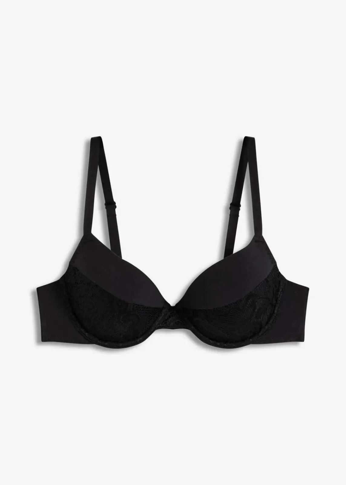 bonprix Bhs|Dessous^Schalen-BH aus softem Modal schwarz