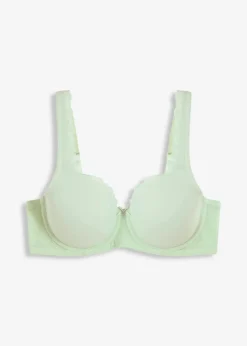 bonprix Wäsche·Dessous|Wäsche·Große Cups D-H^Schalen-BH mit gepolsterten Trägern hellschilf