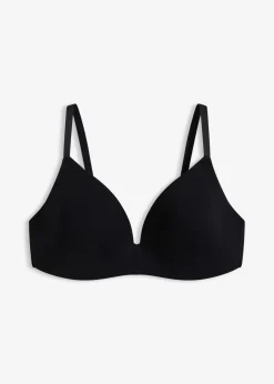 bonprix Nachhaltigere Materialien|Bhs^Schalen-BH ohne Bügel ​mit Bio-Baumwolle schwarz