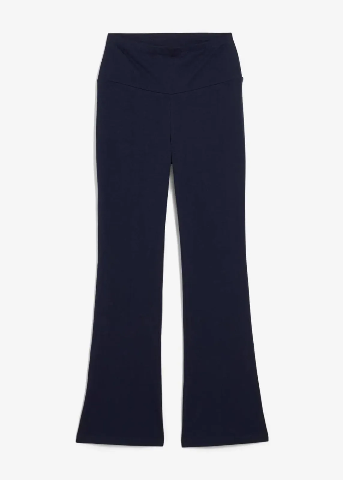 bonprix Nachhaltigere Materialien|Hosen^Schlaghose aus Bio-Baumwolle mit Stretch dunkelblau