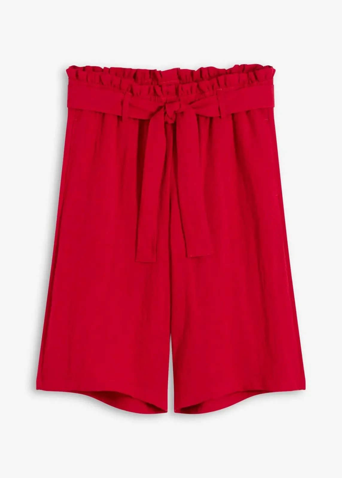 bonprix Bekleidung·Outdoorbekleidung|Bekleidung·Kleider^Schlupf-Bermuda aus Viskose-Mix tiefrot