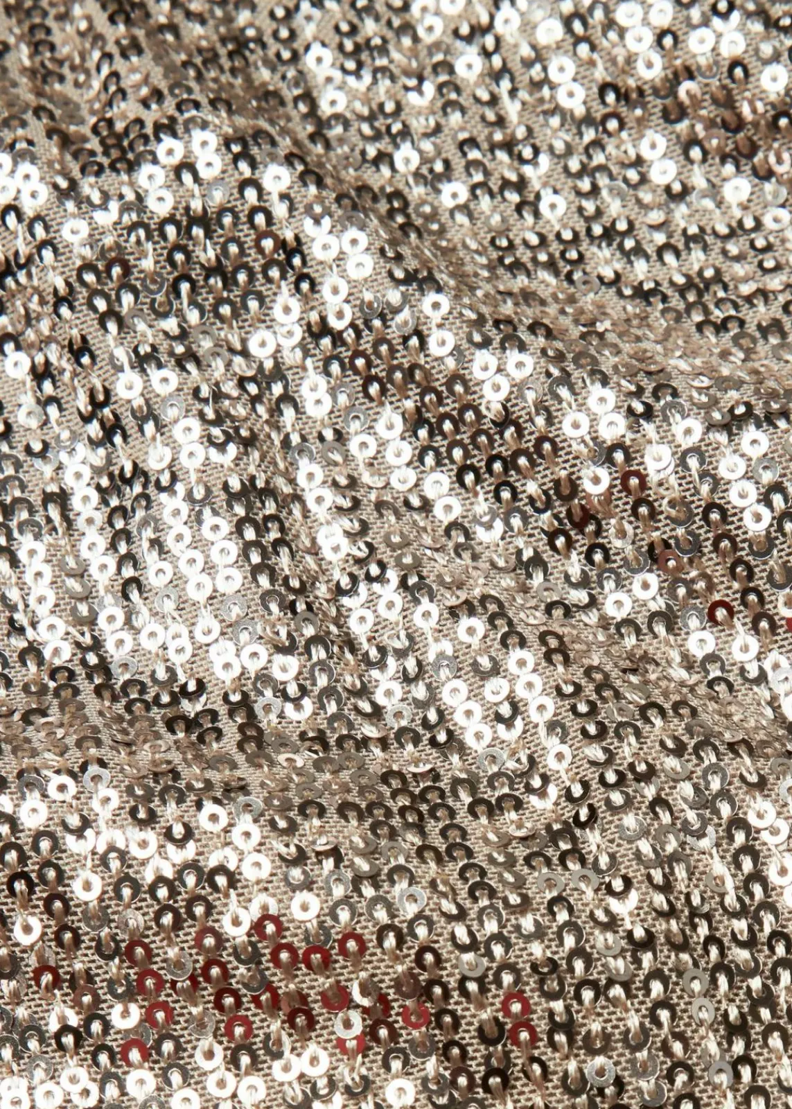 bonprix Bekleidung·Jacken & Mäntel|Blusen & Tuniken^Schlupfbluse mit Pailletten hellgold