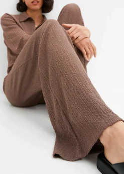 bonprix Nachhaltigere Materialien|Hosen^Schlupfhose matt braun