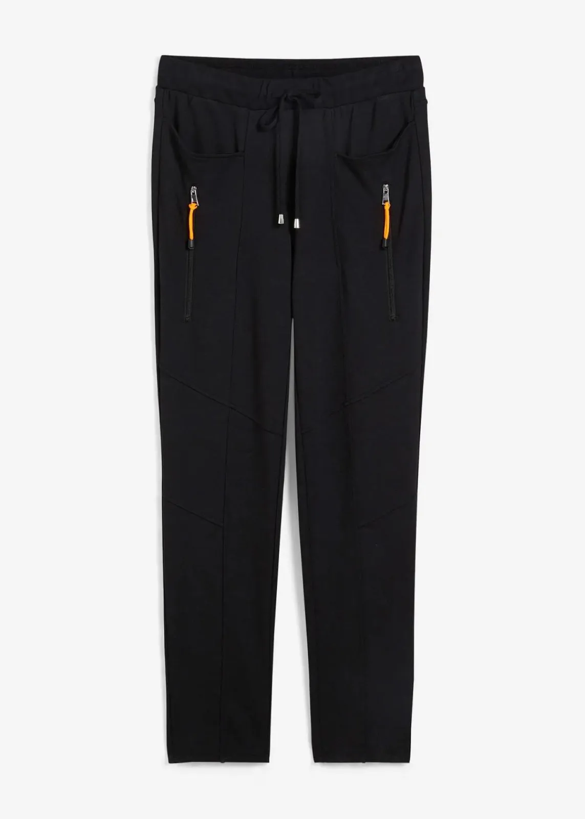 bonprix Bekleidung·Kleider|Hosen^Schlupfhose aus bequemen Punto di Roma schwarz