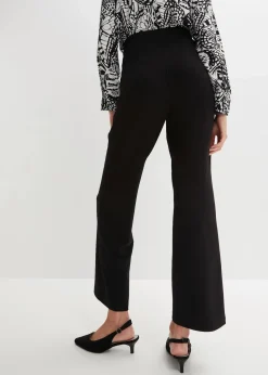 bonprix Bekleidung·Kleider|Hosen^Schlupfhose aus fester Interlock-Qualität schwarz
