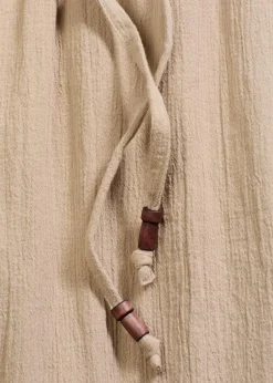 bonprix Hosen^Schlupfhose aus strukturiertem Crinkle beige