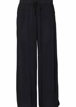 bonprix Kurzgrößen|Bekleidung·Kleider^Schlupfhose aus Viskose schwarz