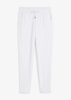 bonprix Bekleidung·Kleider|Hosen^Schlupfhose aus Viskose-Mix weiß