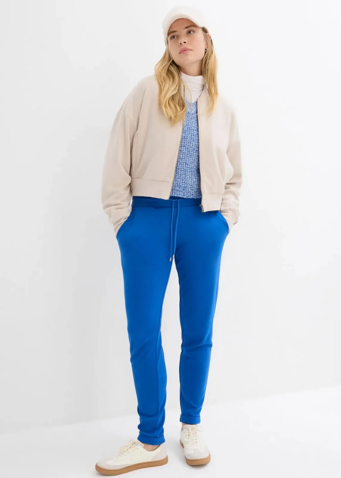 bonprix Hosen|Bekleidung·Kleider^Schlupfhose aus Viskose-Mix arktikblau