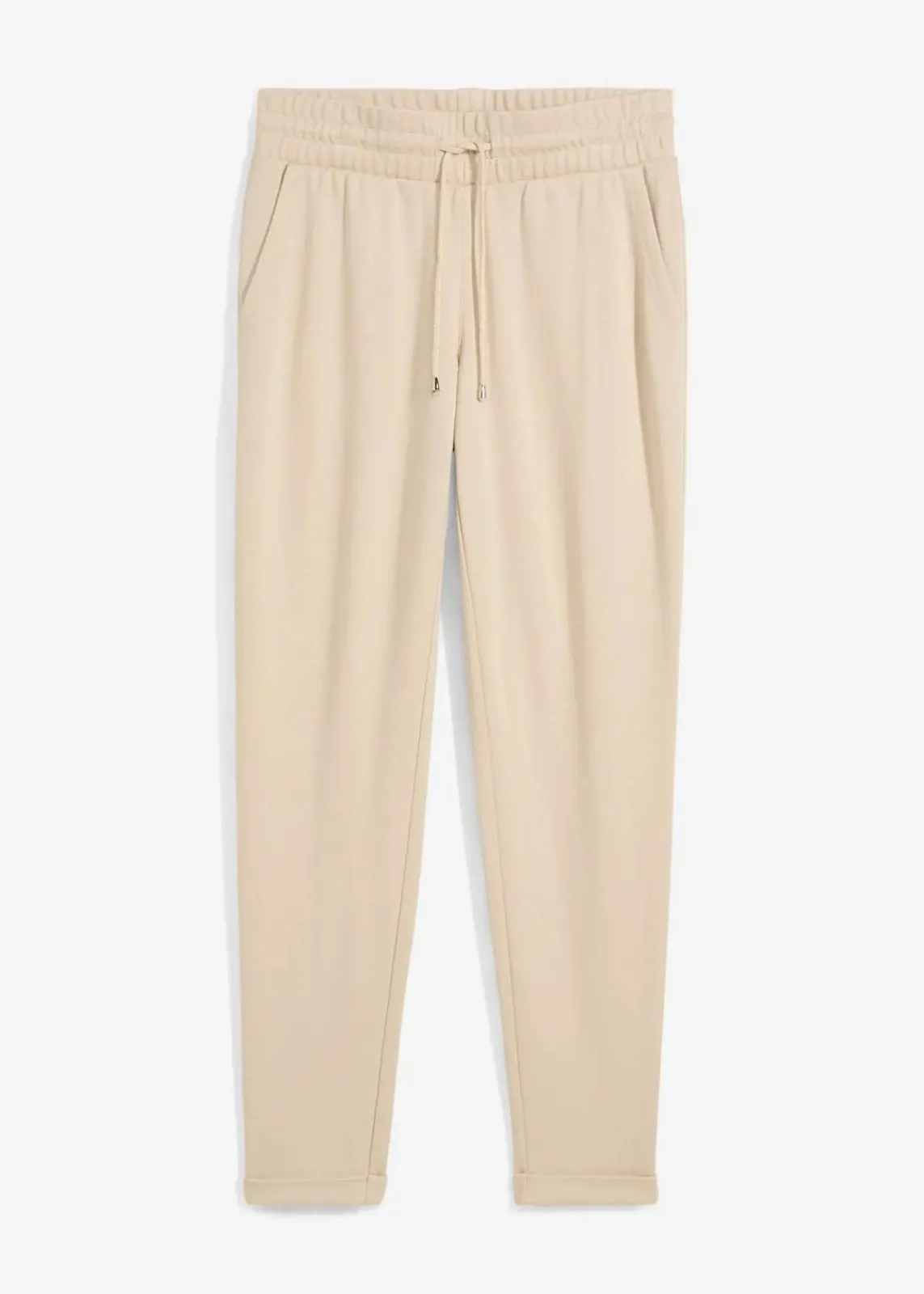 bonprix Hosen|Bekleidung·Kleider^Schlupfhose aus Viskose-Mix hellsand