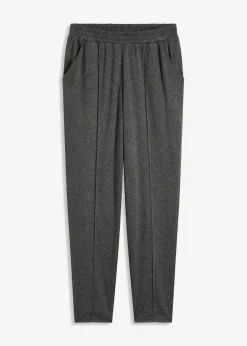 bonprix Hosen|Bekleidung·Kleider^Schlupfhose mit Biese grau meliert