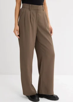 bonprix Hosen|Bekleidung·Kleider^Schlupfhose mit Twill-Struktur oliv