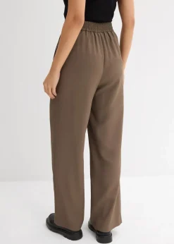 bonprix Hosen|Bekleidung·Kleider^Schlupfhose mit Twill-Struktur oliv