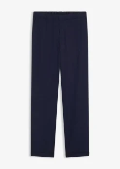bonprix Bekleidung·Kleider|Hosen^Schlupfhose mit Umschlag dunkelblau