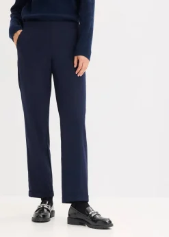 bonprix Bekleidung·Kleider|Hosen^Schlupfhose mit Umschlag dunkelblau