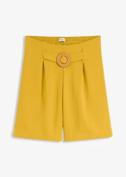 bonprix Hosen|Shorts^Schlupf-Shorts ockergold