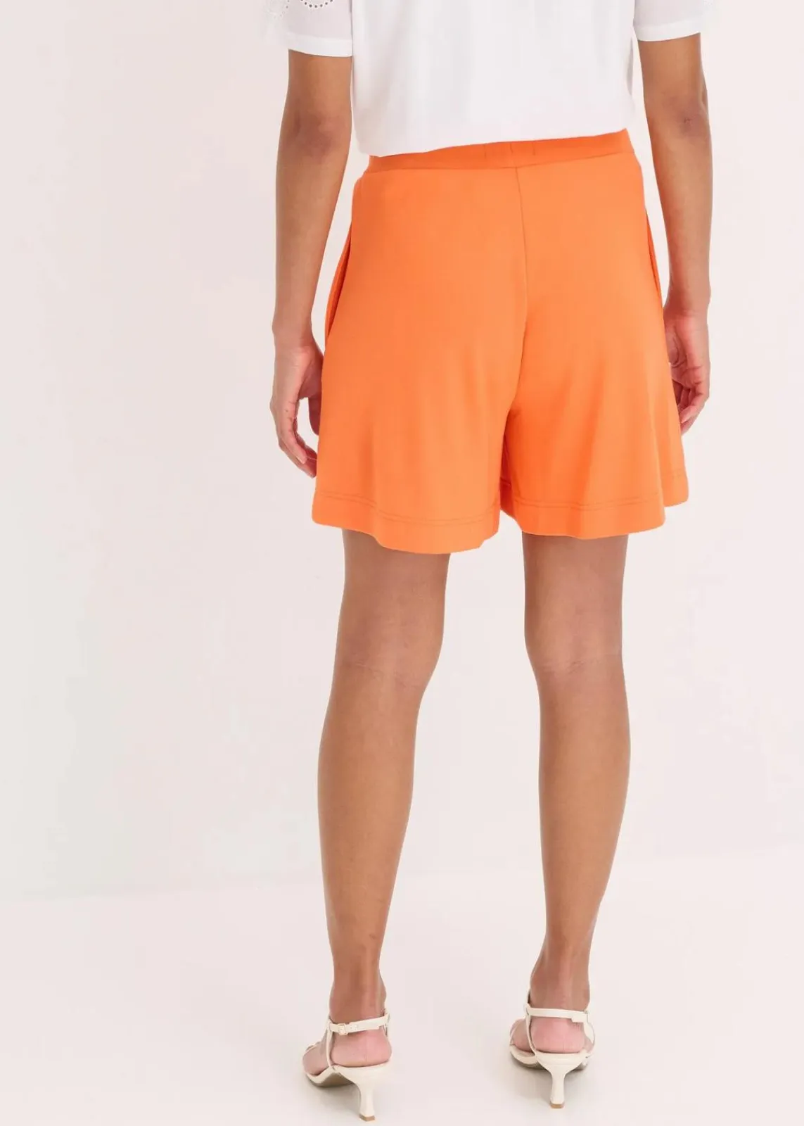 bonprix Bekleidung·Outdoorbekleidung|Bekleidung·Kleider^Schlupf-Shorts aus bequemen Punto di Roma mango