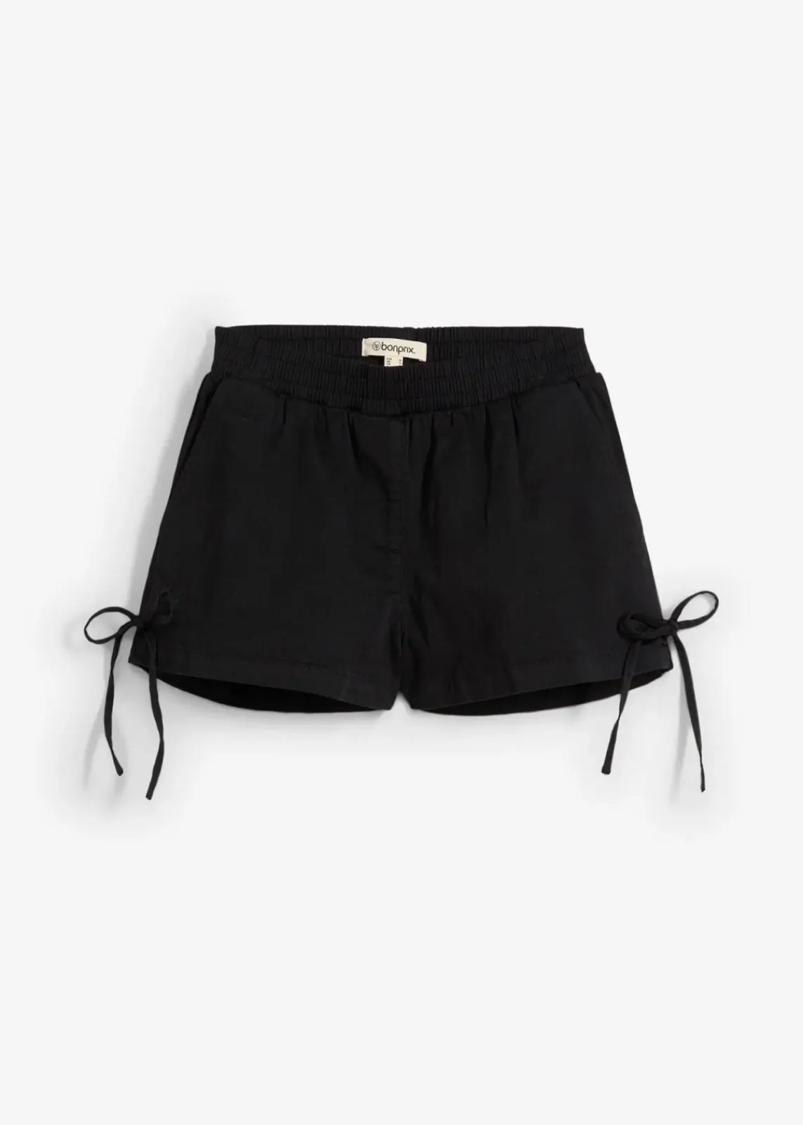 bonprix Bekleidung·Outdoorbekleidung|Bekleidung·Kleider^Schlupf-Shorts aus elastischem Baumwoll-Mix schwarz