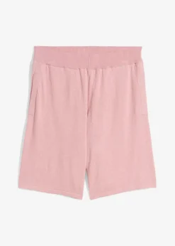 bonprix Bekleidung·Outdoorbekleidung|Bekleidung·Kleider^Schlupf-Shorts aus Feinstrick aschrosa