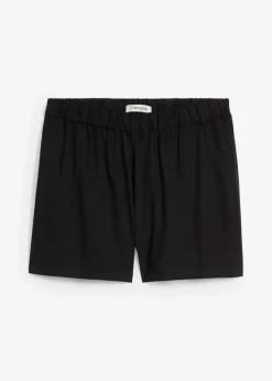 bonprix Bekleidung·Outdoorbekleidung|Bekleidung·Kleider^Schlupf-Shorts aus fließender Viskose schwarz