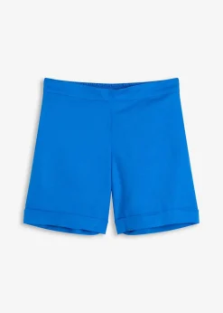 bonprix Hosen|Shorts^Schlupf-Shorts aus luftigem Leinen-Mix arktikblau