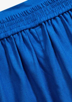 bonprix Hosen|Shorts^Schlupf-Shorts aus luftigem Leinen-Mix arktikblau