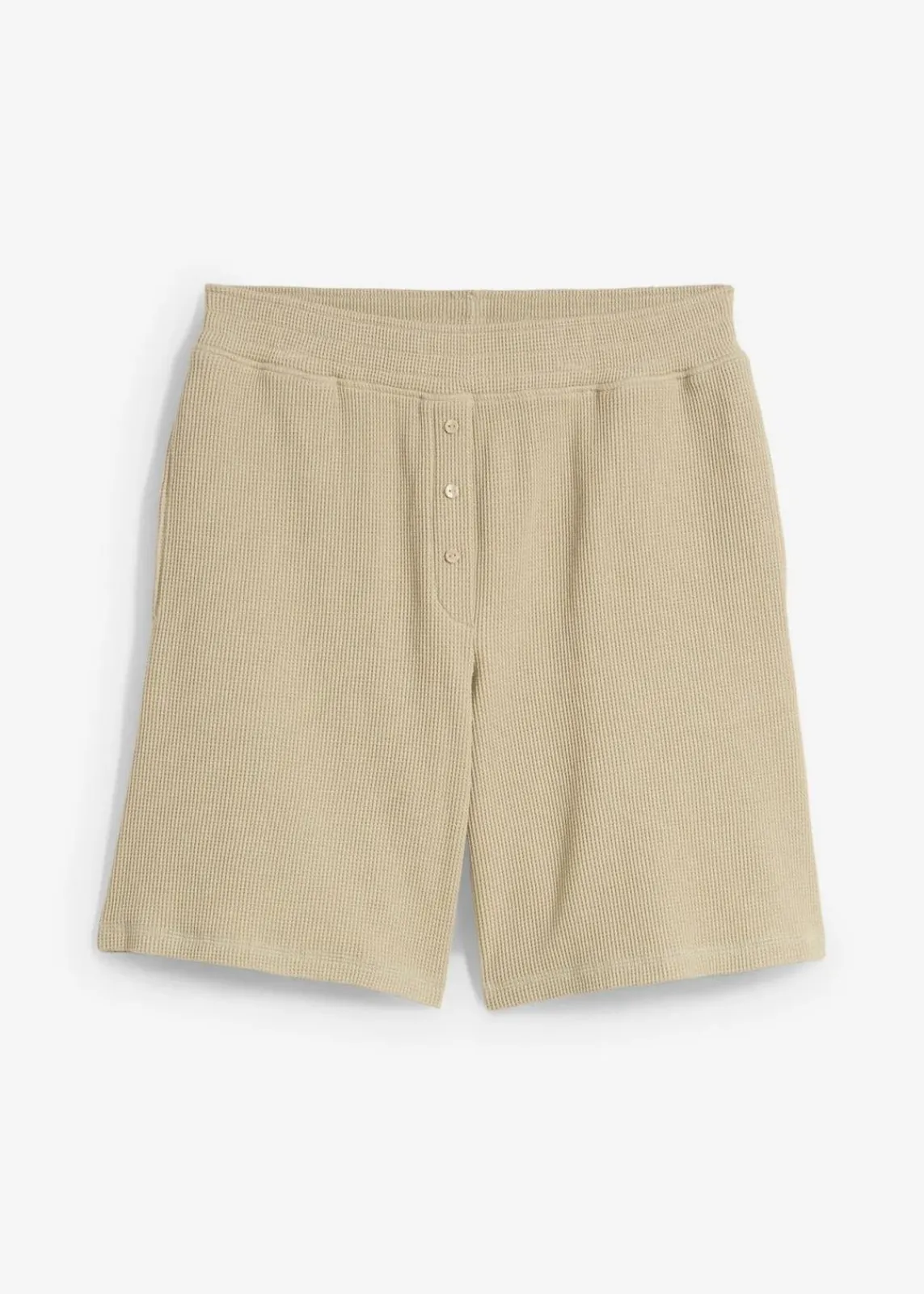 bonprix Hosen|Zweiteiler & Sets^Schlupf-Shorts aus reiner Baumwolle mattschilf