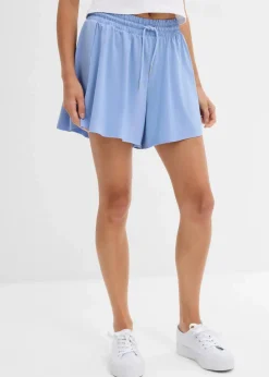 bonprix Hosen|Shorts^Schlupf-Shorts im Tennis-Look perlblau
