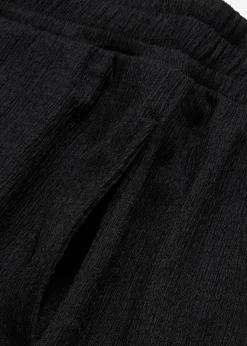 bonprix Bekleidung·Outdoorbekleidung|Bekleidung·Kleider^Schlupf-Shorts mit hohem Bund aus Strukturjersey schwarz