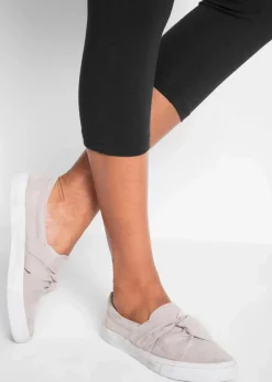 bonprix Hosen|Basics^Schmal geschnittene Capri-Leggings (2er Pack) schwarz